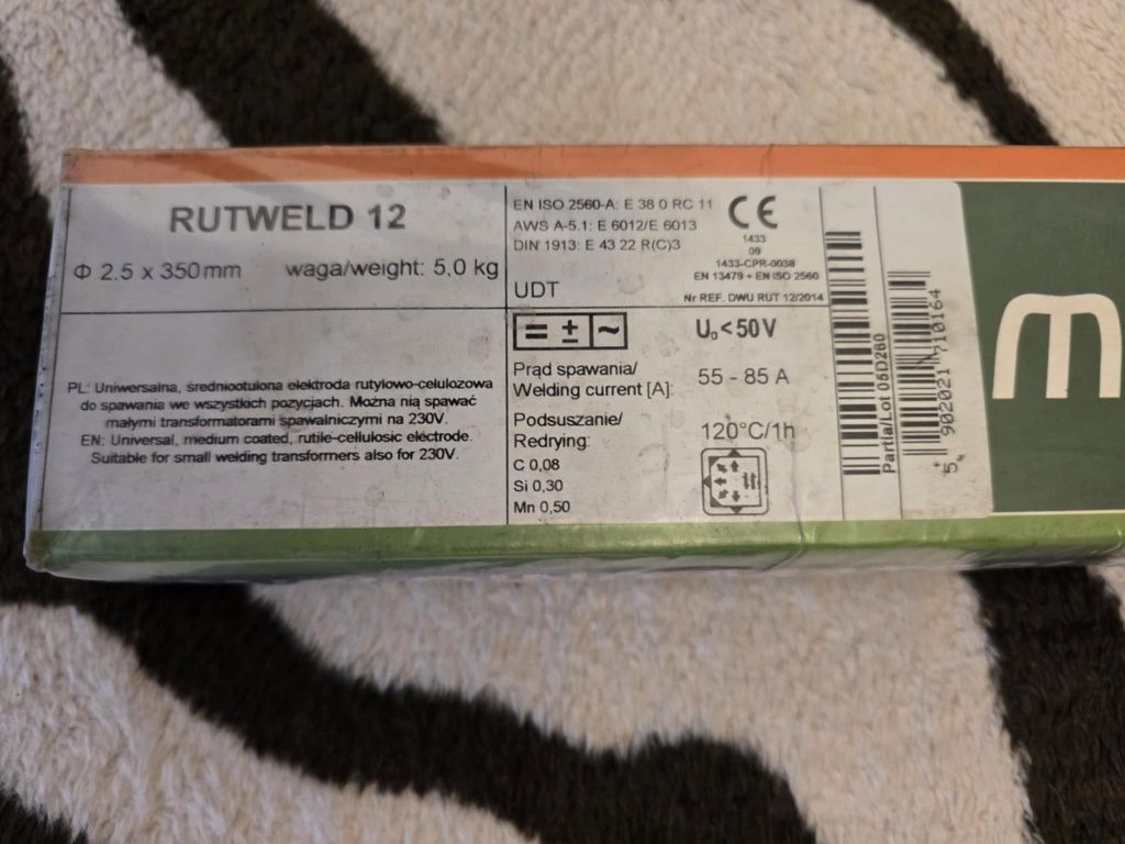 Elektrody Rutweld 12