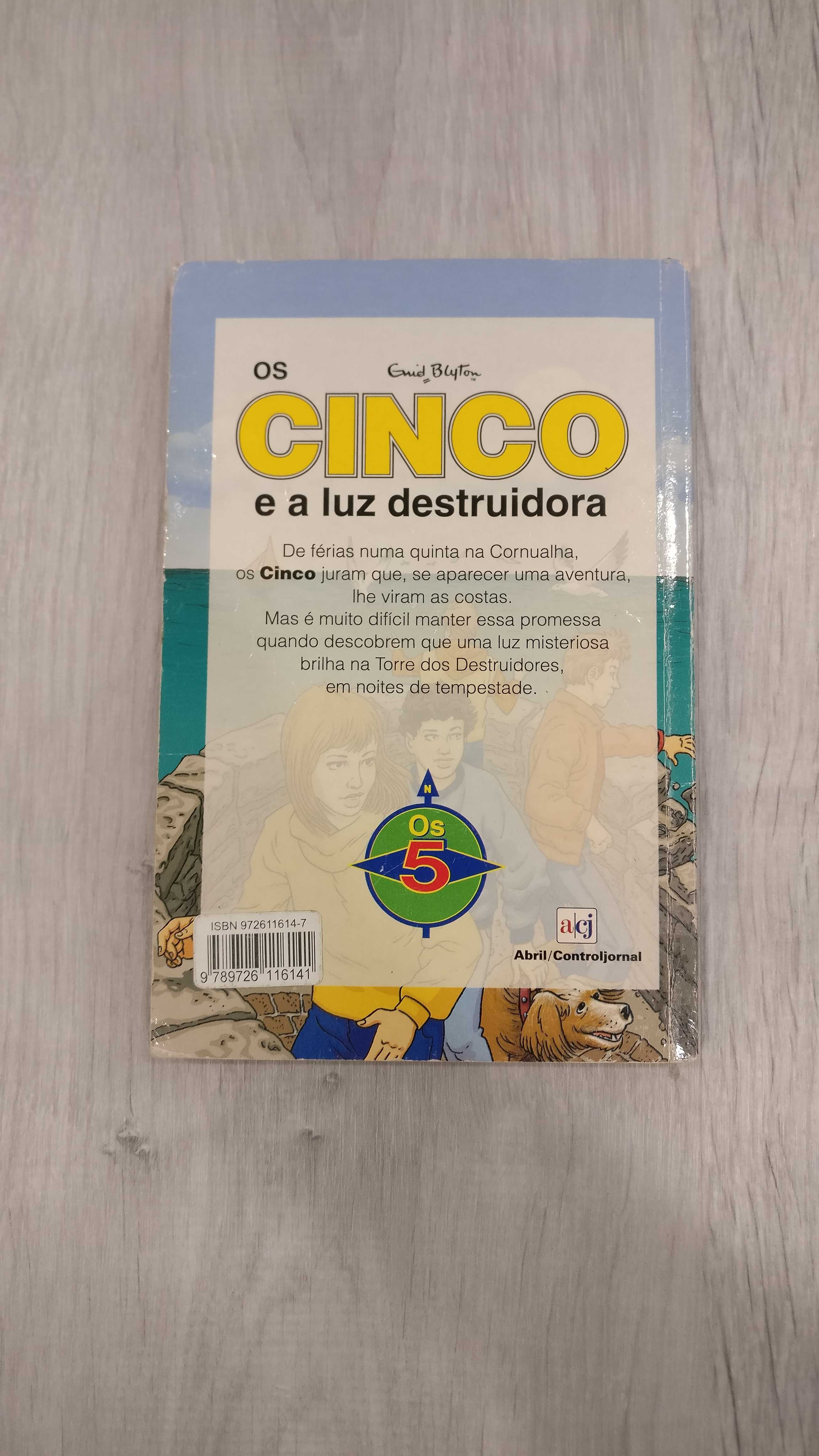 Os Cinco e a luz destruidora de Enid Blyton