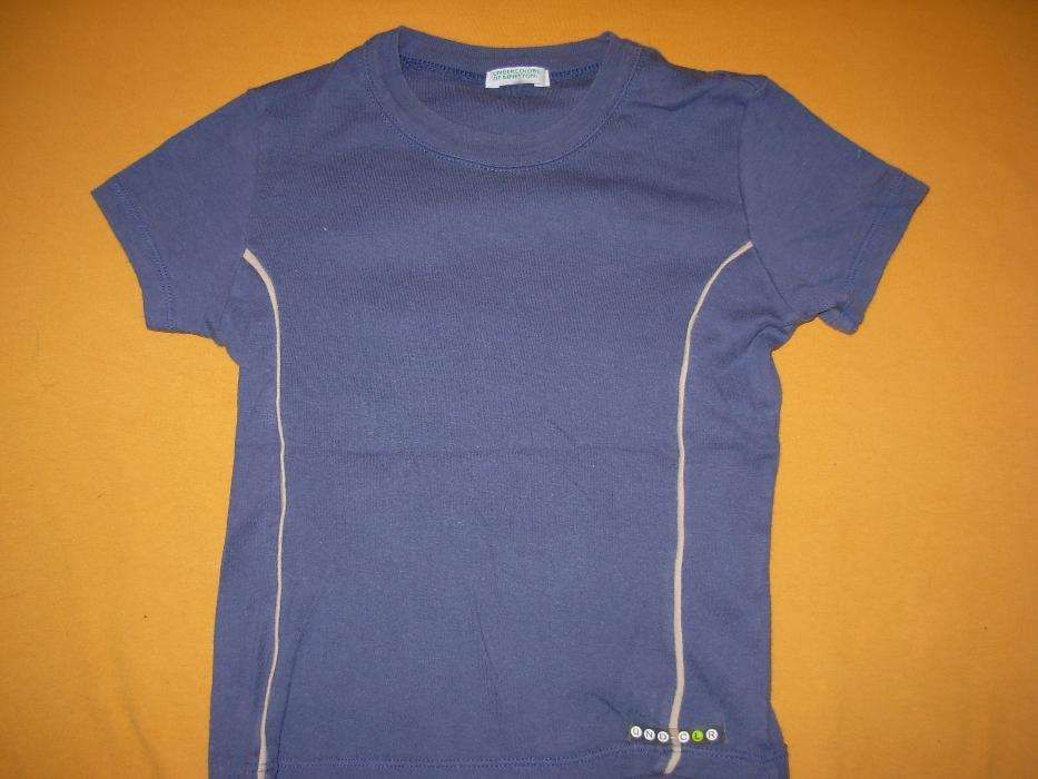 T'shirt azul Benetton 3 anos+Boné Dragon Ball 3 a 12 anos