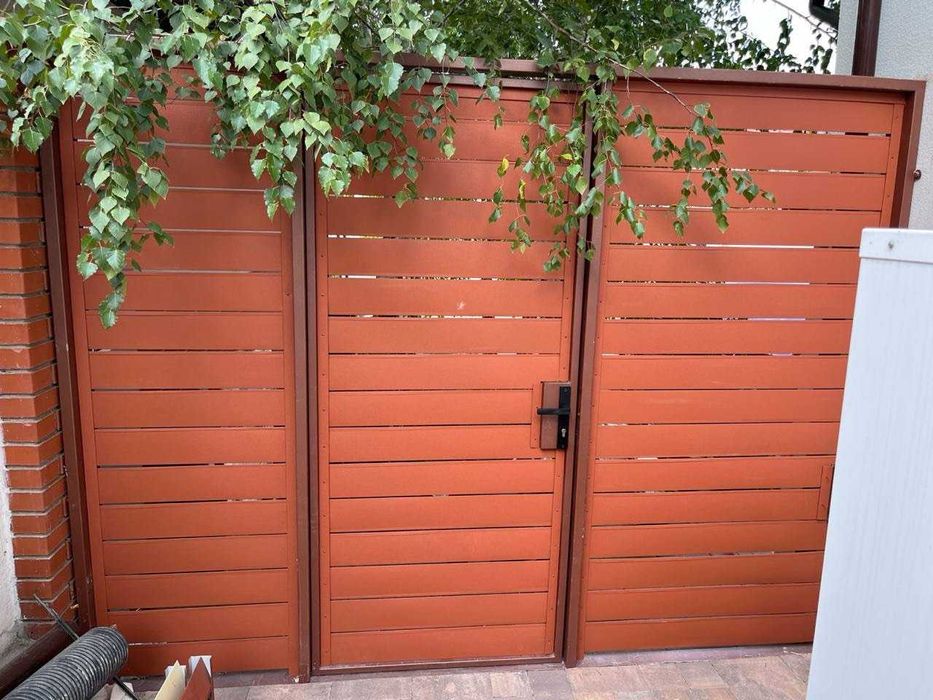 Металлический забор Ранчо. Профнастил. Фальц настил