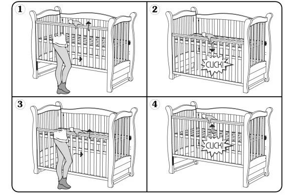 Дитяче ліжко