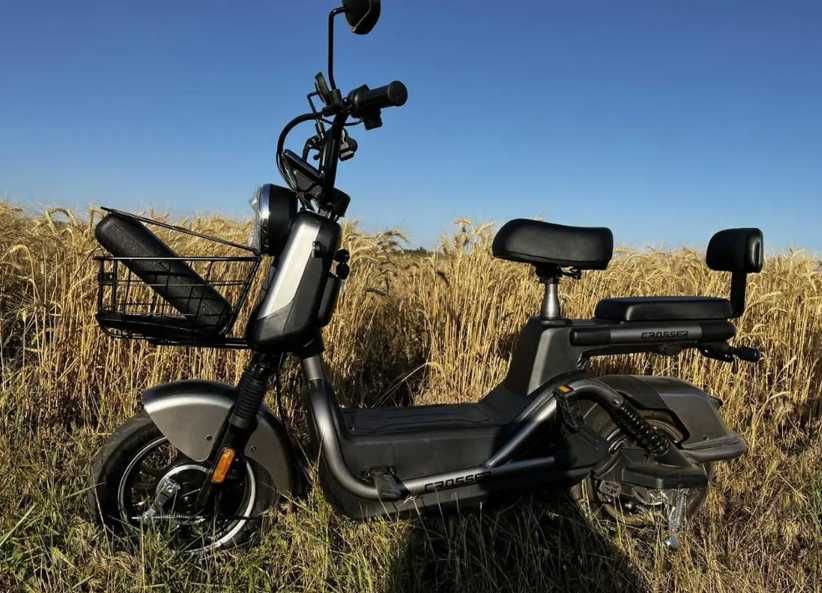Акція!Електроскутер Crosser 1000 Ватт 24000 А\г графенова АКБ надійний
