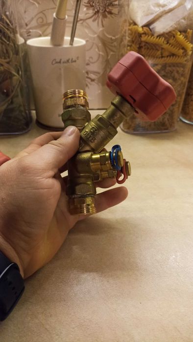 Hertz zawór równoważący dn 15