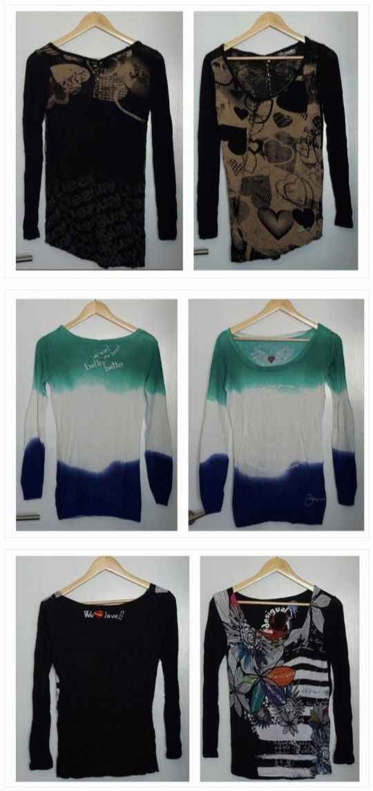 Desigual original : Súeter e/ou pullover tamanho M