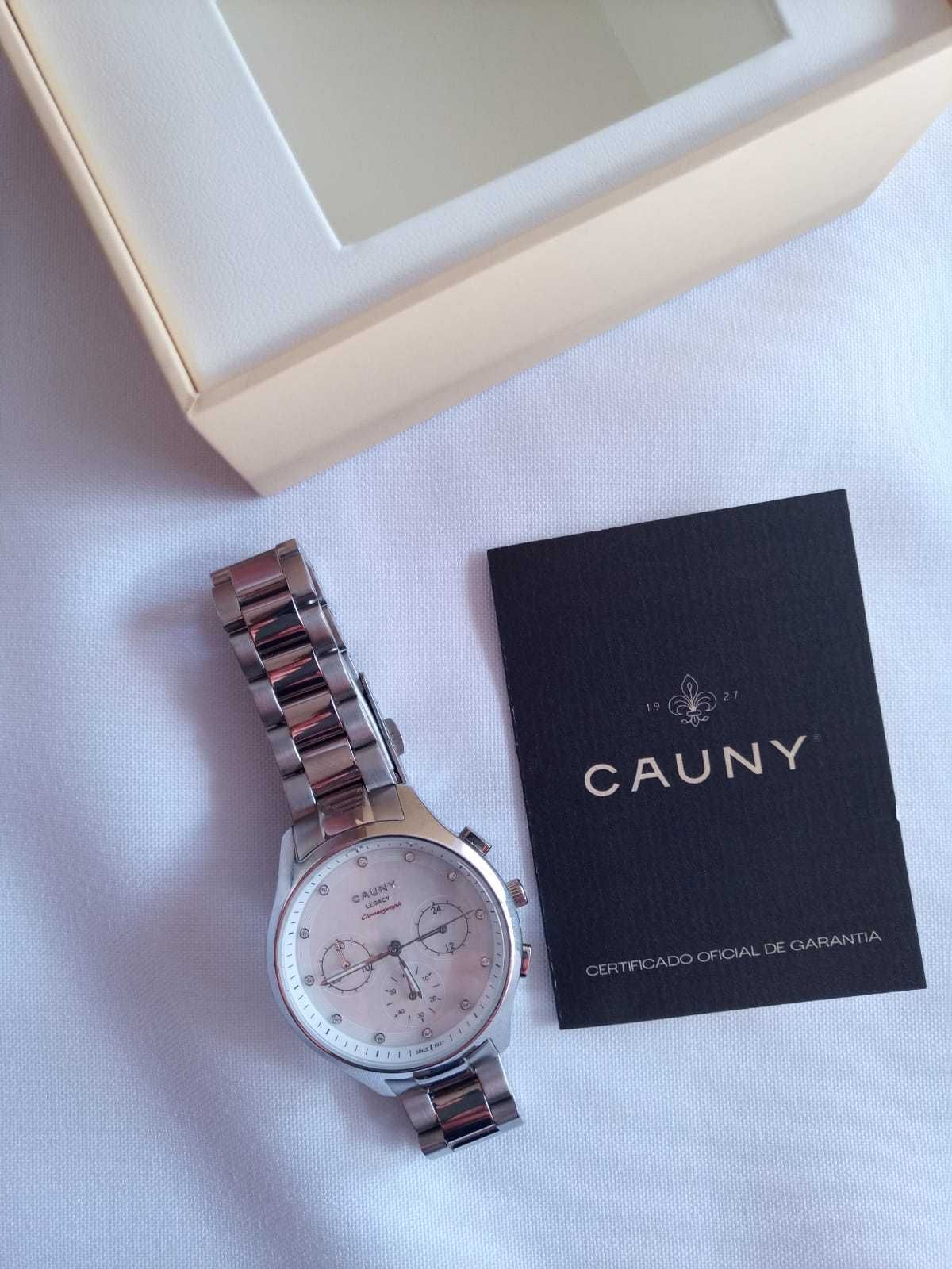Relógio senhora Cauny Legacy Chronograph NOVO