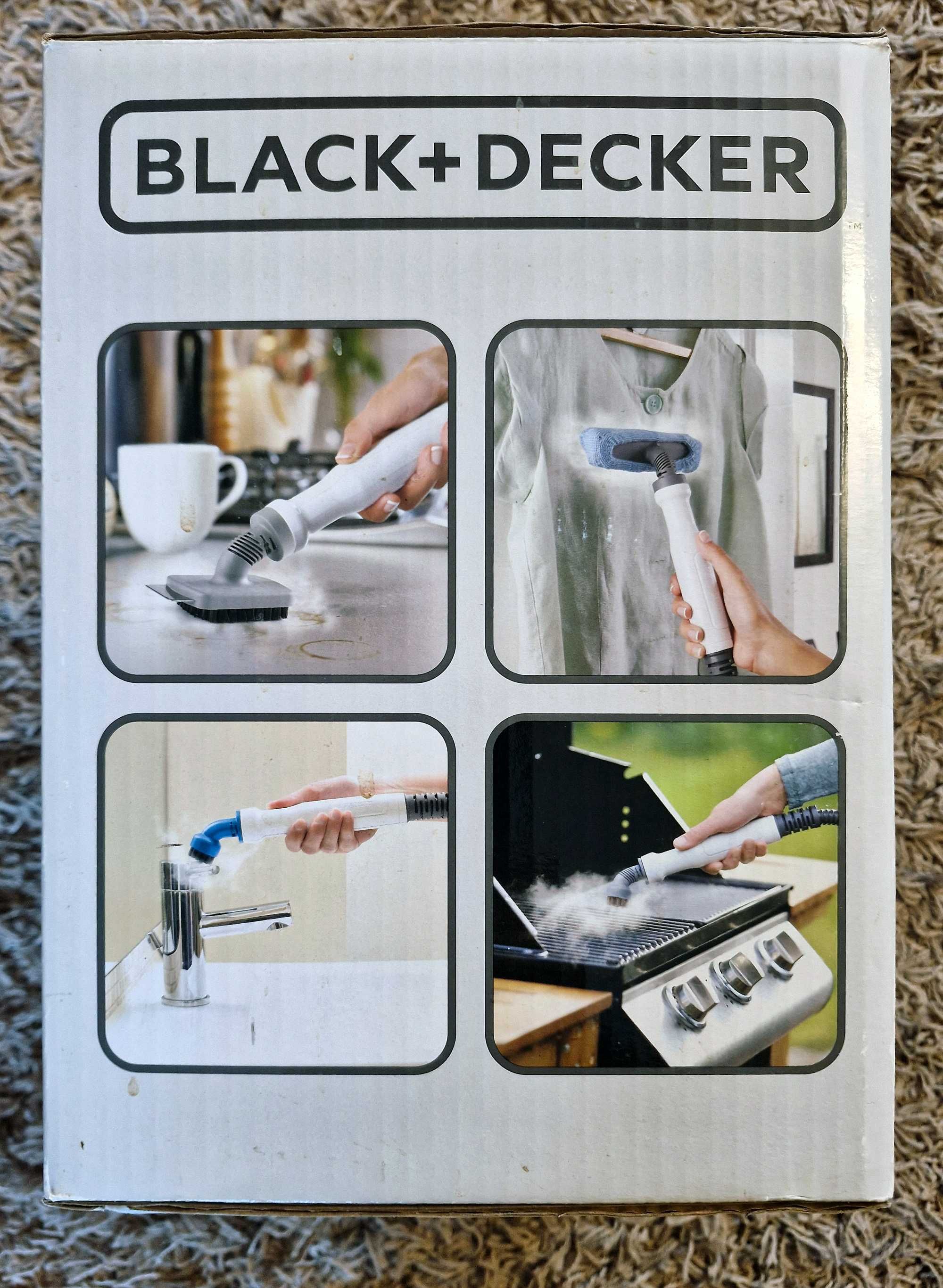 Пароочищувач ручний Black+Decker FSS1600, (пароочисник, парогенератор)