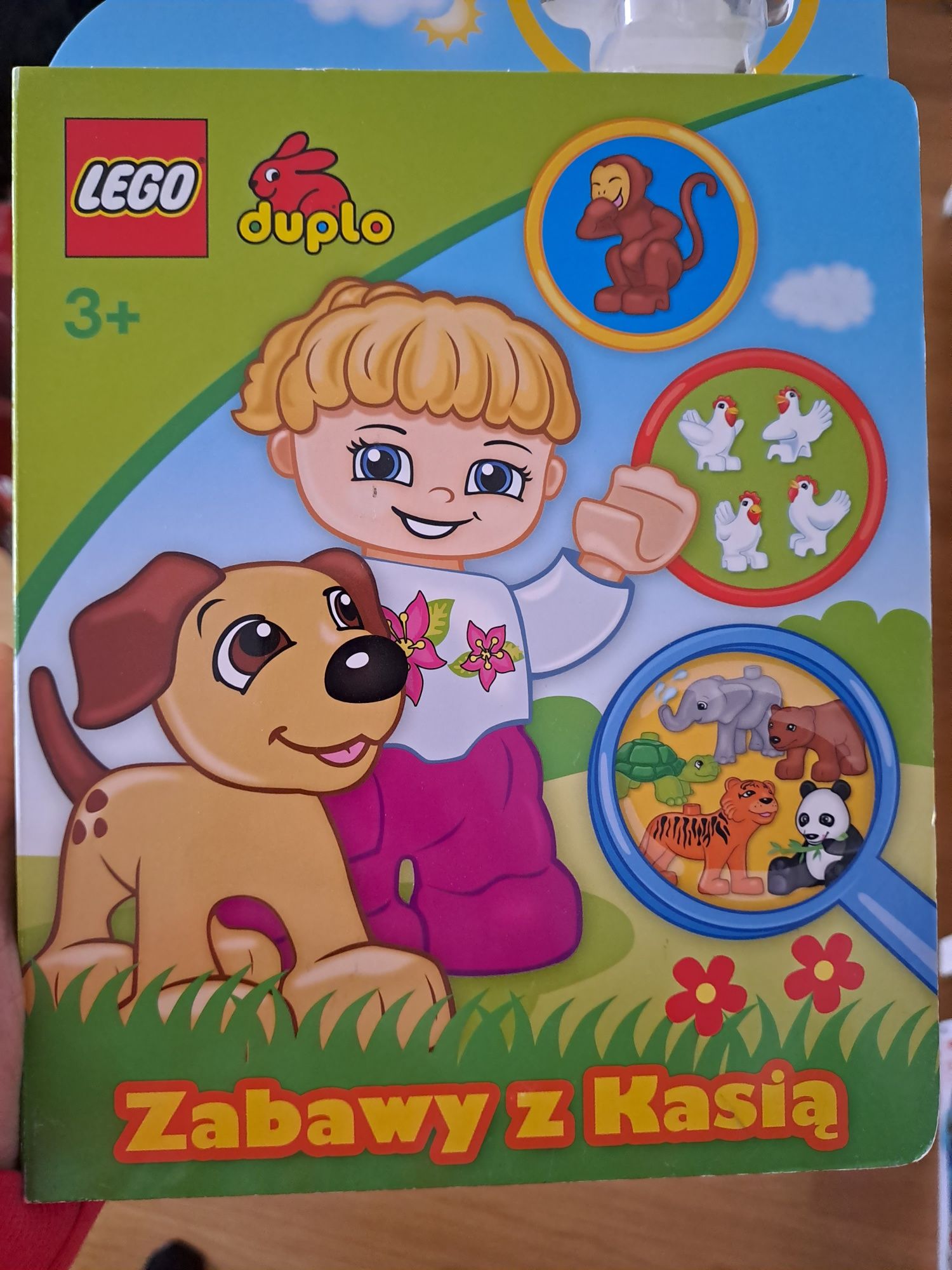 Książka Zabawy z Kasią lego duplo