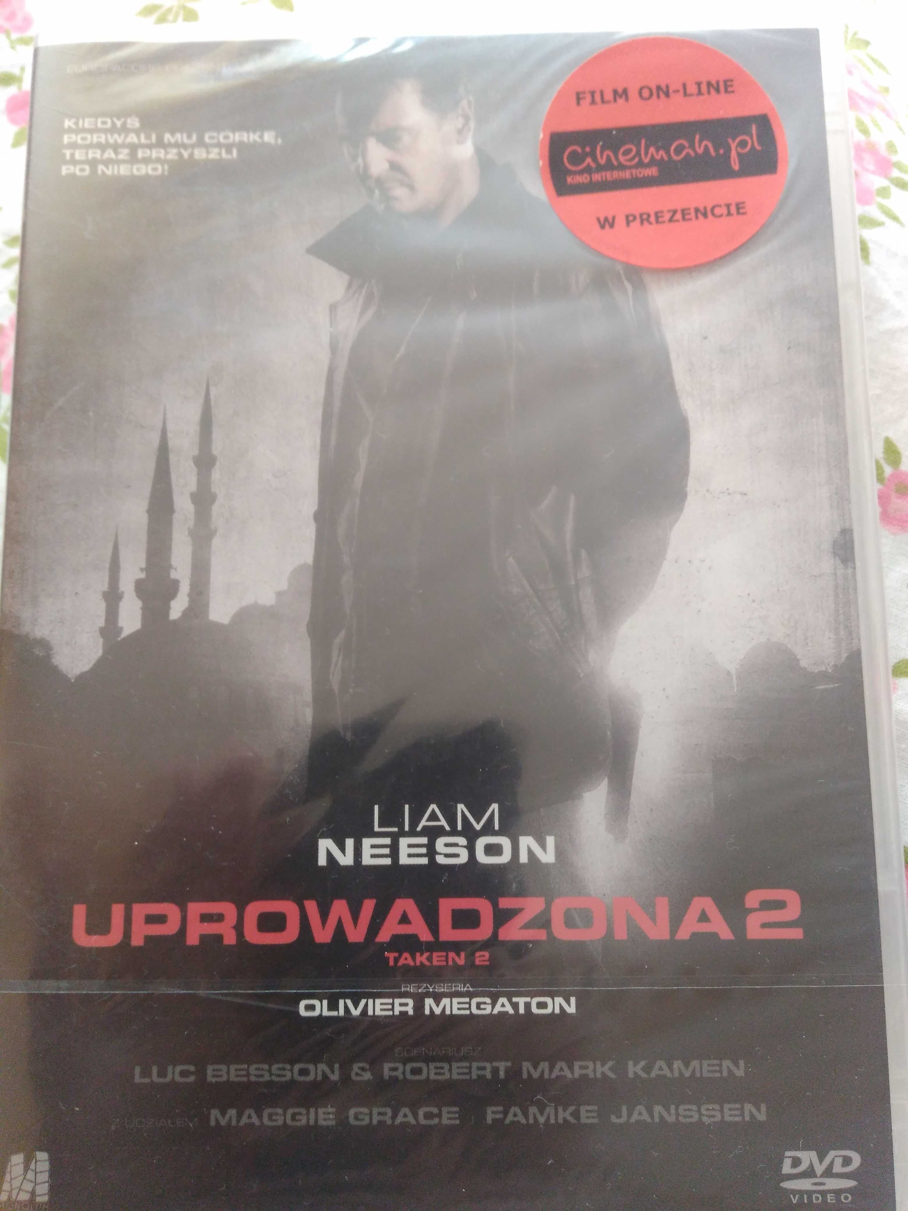 UPROWADZONA 2 Liam Neeson DVD film nowy zafiliowany