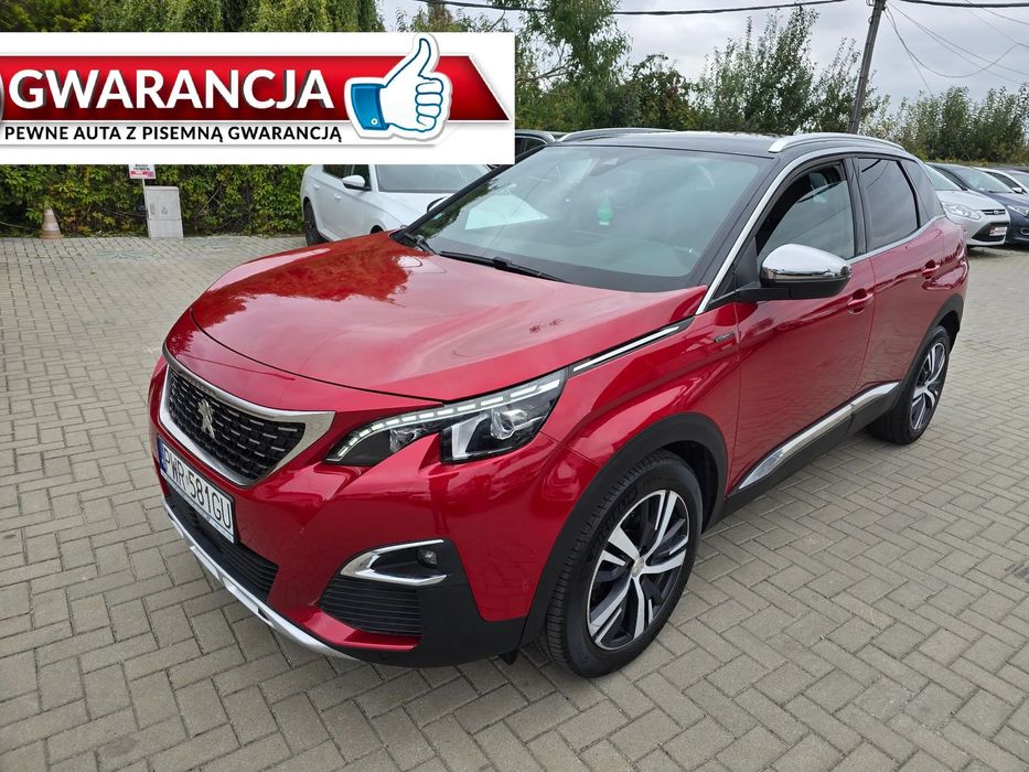 Peugeot 3008 GT-line 1.2 benzyna 131KM Automat Gwarancja Zamiana