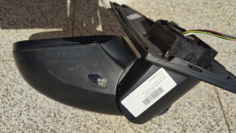 Retrovisor esquerdo Peugeot 308 Access 2014