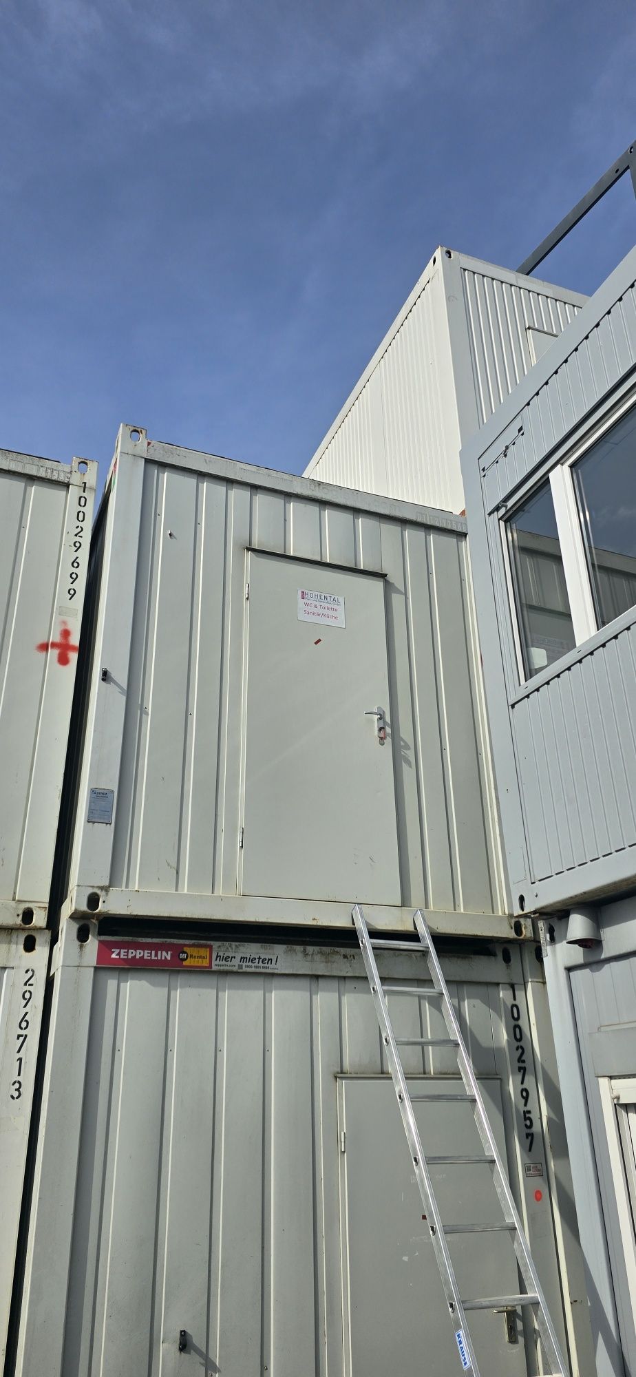 Kontener sanitarny WC Kuchnia Toalety