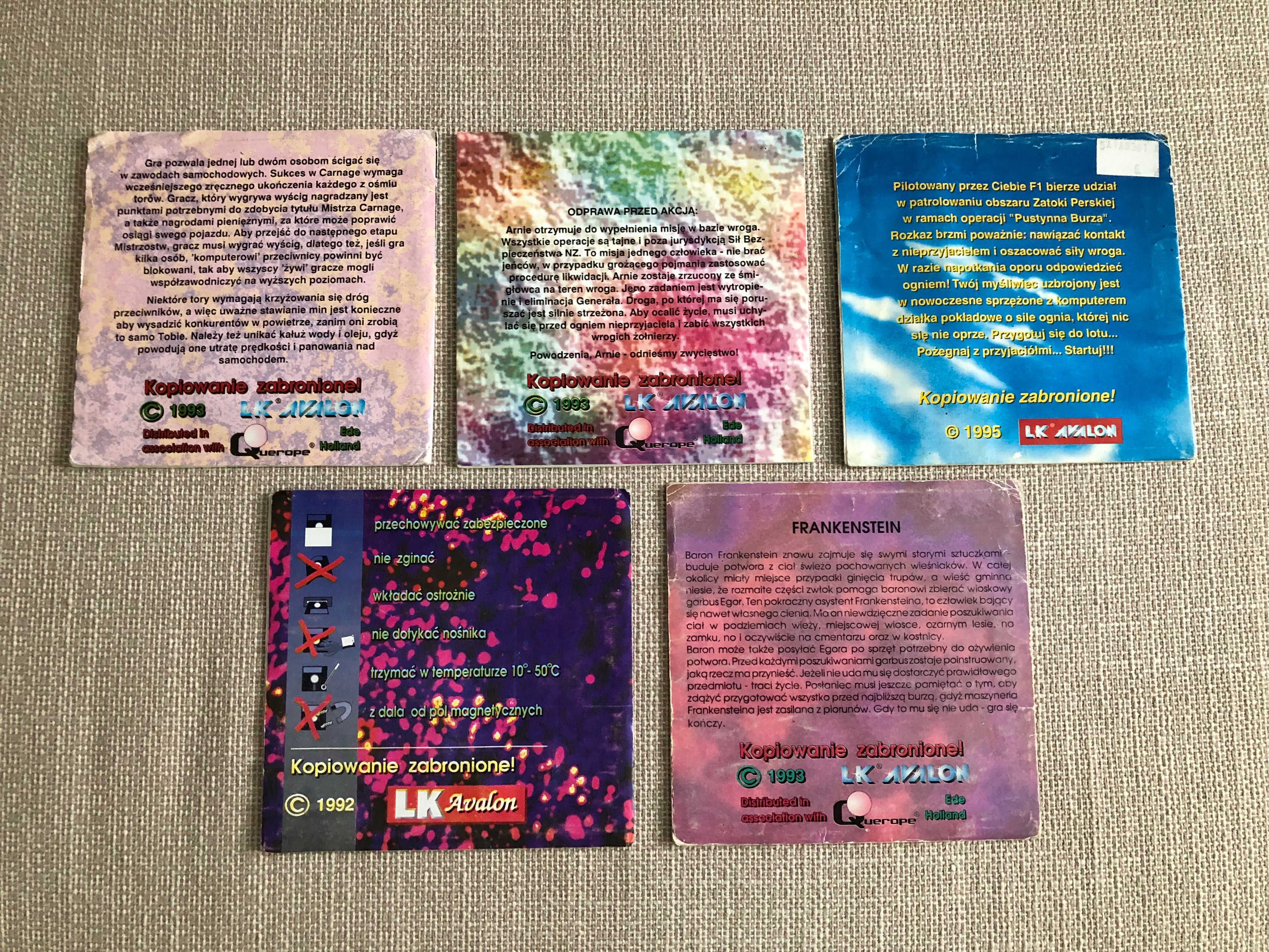 Gry do Commodore 64 od L.K. Avalon !