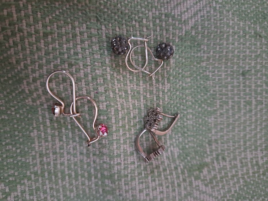 Срібні сережки Польша.