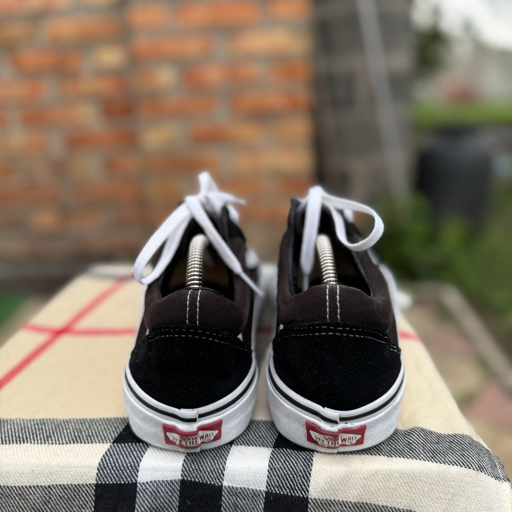 Кеды Vans Old Skool Black/White, 44-44,5 размер, Оригинал, Кеди