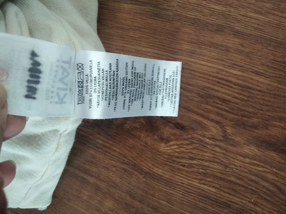 Czapka kominiarka zimowa wełna Kivat rozm 1