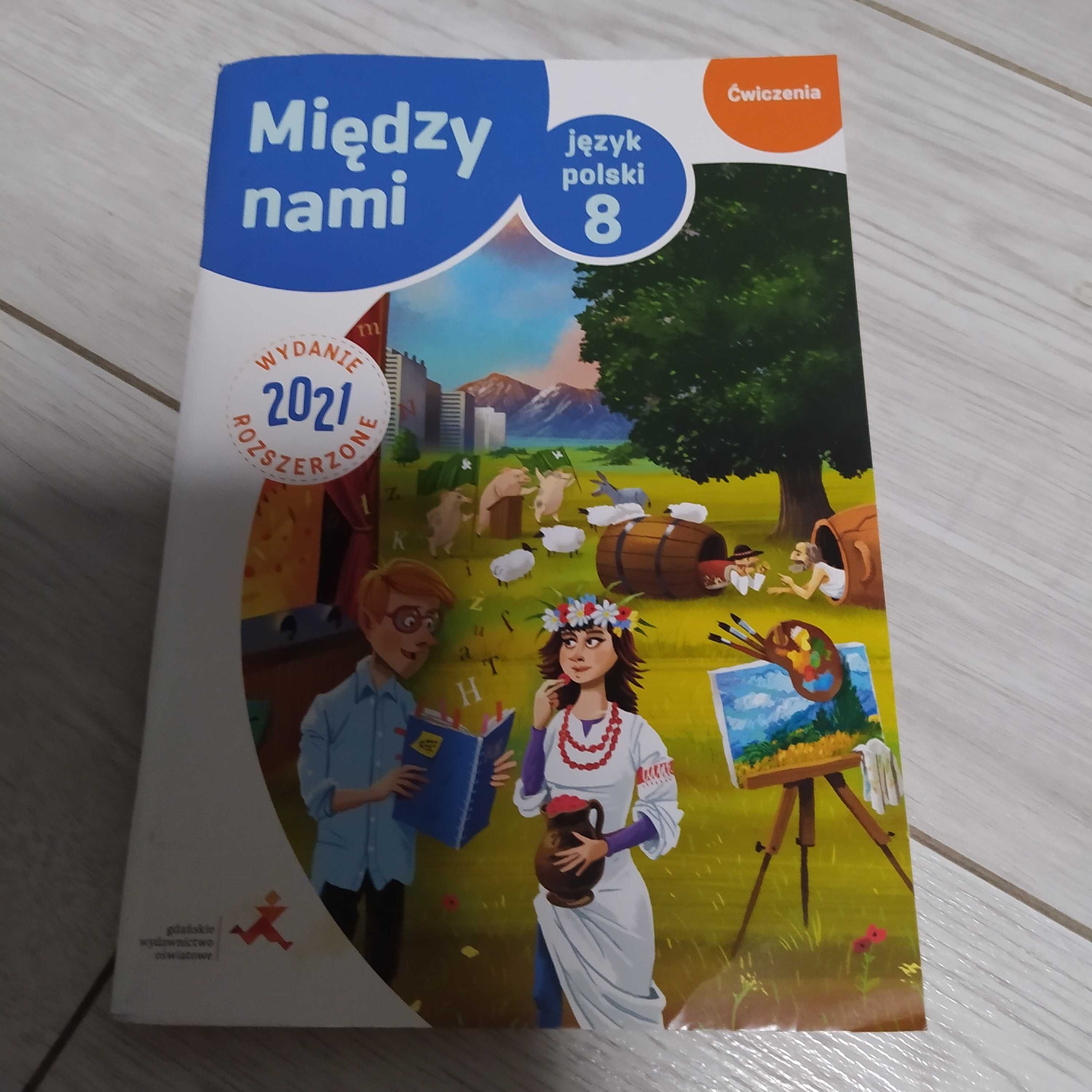 Między nami klasa 7/8 ćwiczenia j.polski