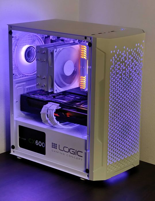 Ryzen 5 3600, RX Vega 56 8GB, 16GB RAM, SSD - komputer do gier z RGB