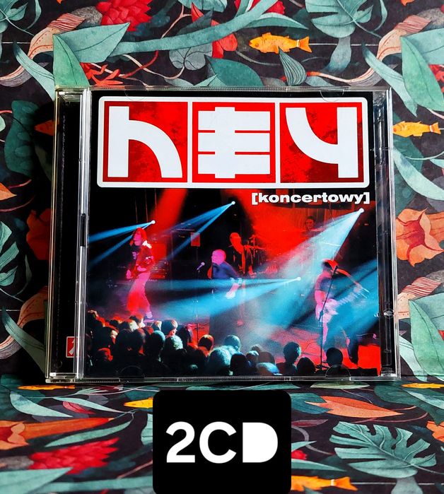 Hey [koncertowy] Nosowska live na żywo 2CD sic teledyski Janerka