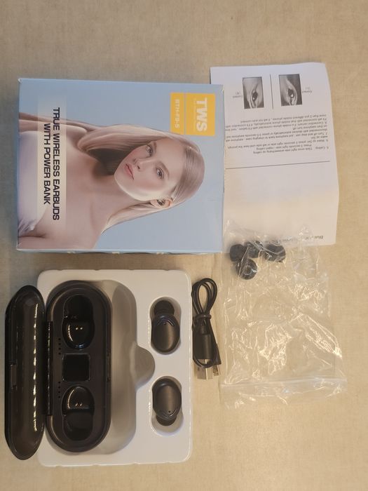 Słuchawki bezprzewodowe TWS BTH-F9-5