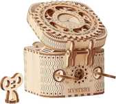 (NOVO) Robotime Puzzle 3D - Maquete de madeira Treasure Box