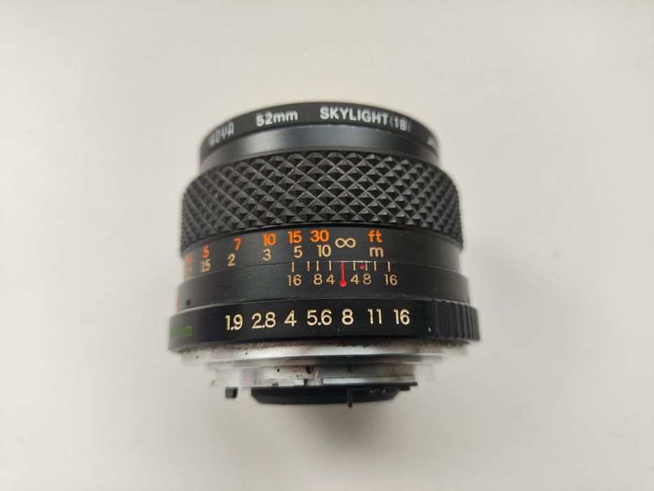 Об'єктив Yashica DSB 50mm f1.9