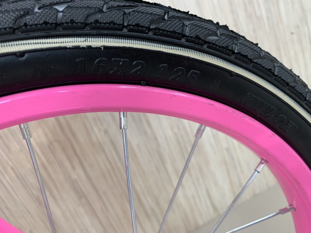 HIT Rowerek dziecięcy rower dla chłopca dziewczynki dziecka BMX 16cali