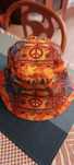 Bucket hat, rybaczka, panamka Reggae, rasta, power flower, woodstock.