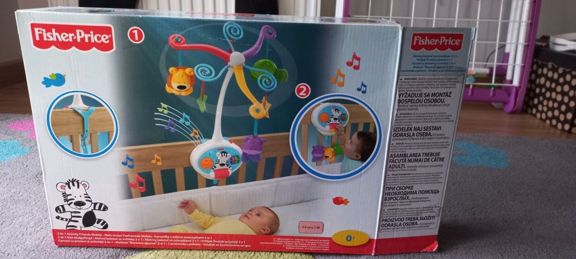 Fisher Price karuzela dla dzieci