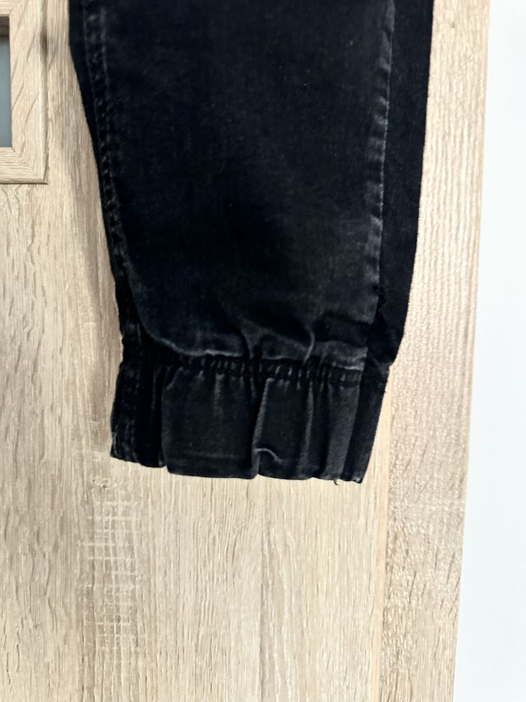 Cropp spodnie joggersy czarne jeansowe męskie rozm. L