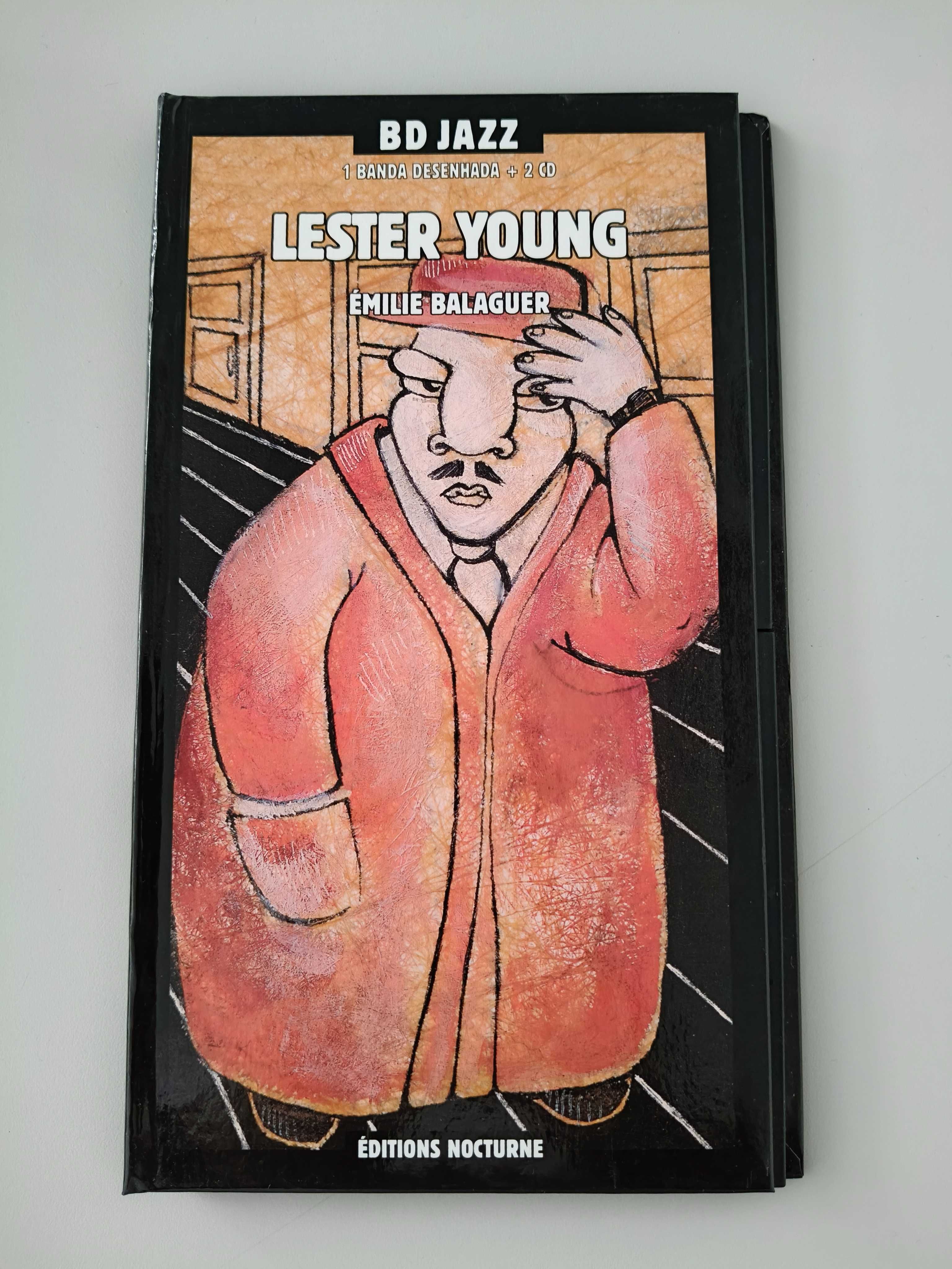 Lester Young - BD Jazz (2 CDs + Banda Desenhada)