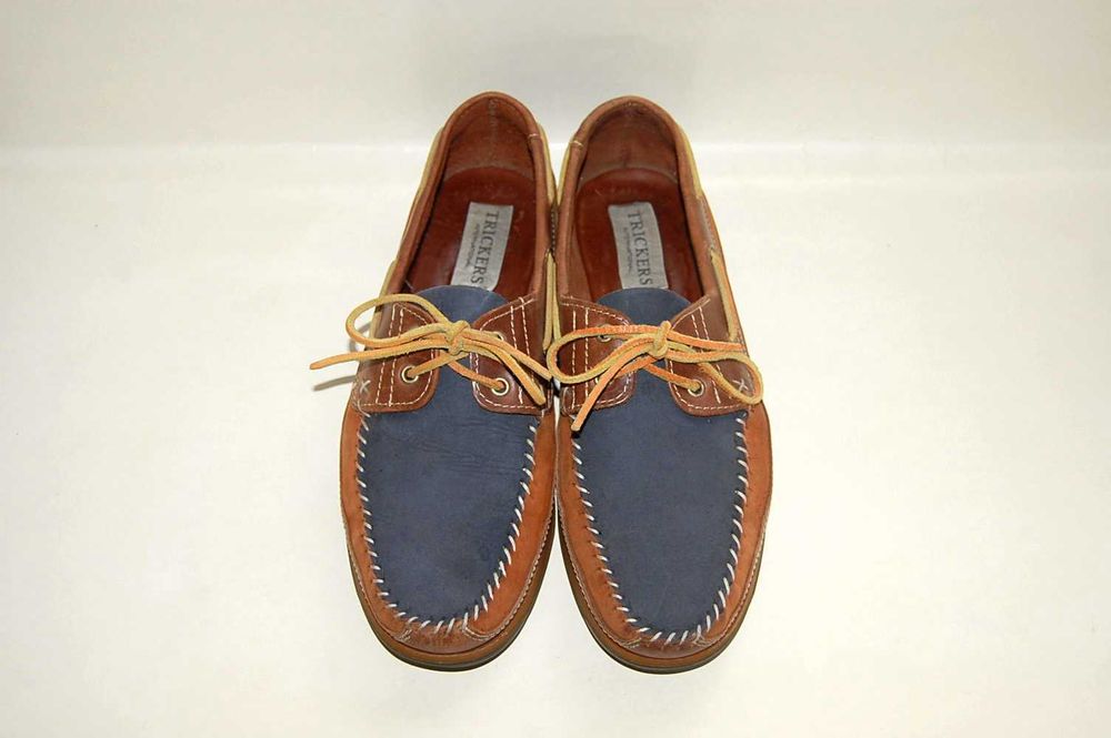Мокасины топсайдеры TRICKERS р.45-46 original ITALY