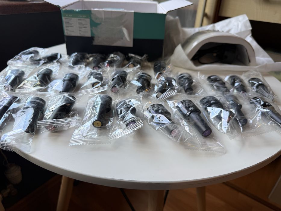 New Phoenixy  Gel Nail SS9016 Lampa UV + Lakiery + Inne dodatk