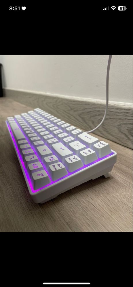 Teclado Gaming Rgb *Novo*