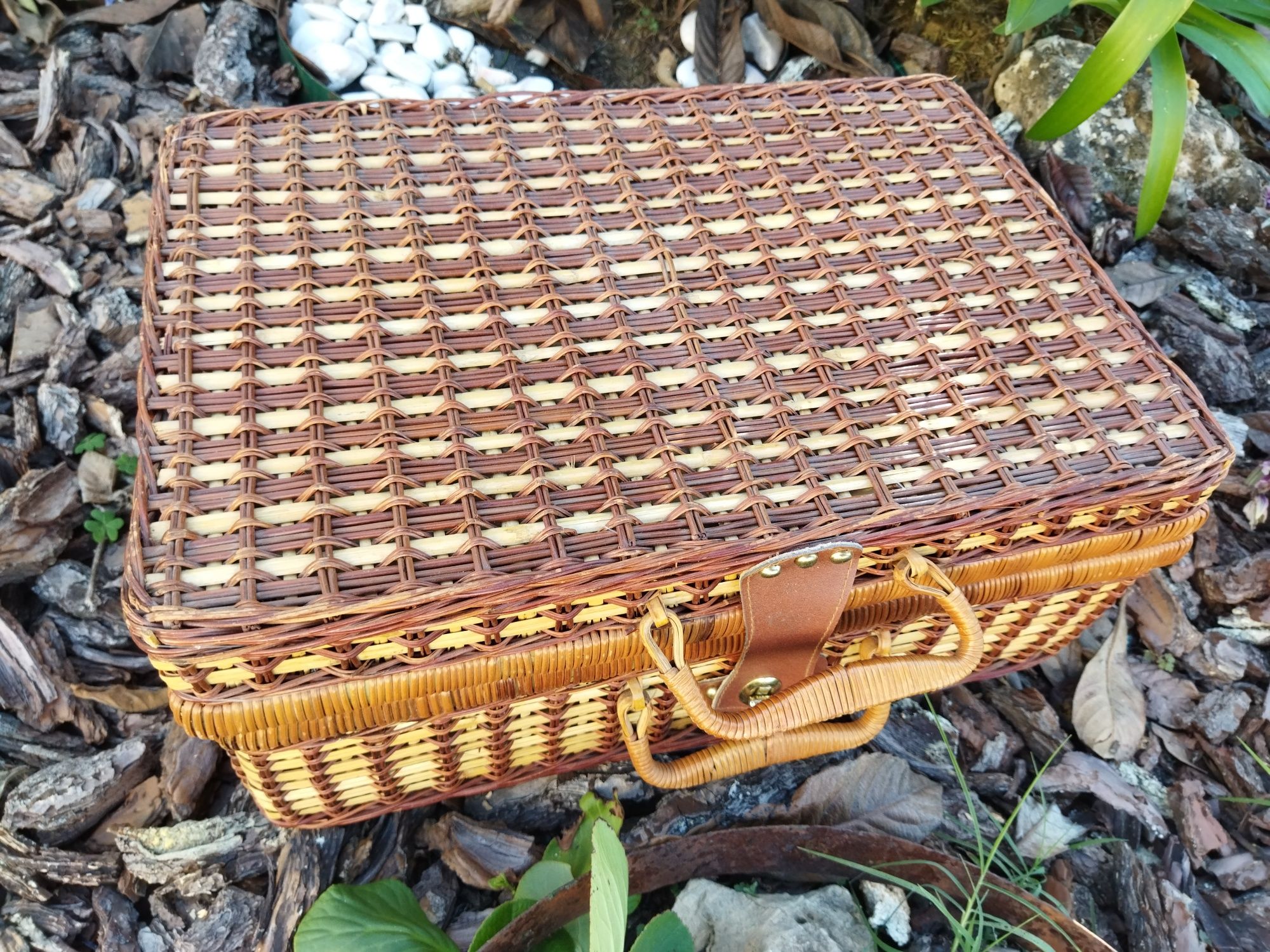 Cesta Picnic vintage madeira