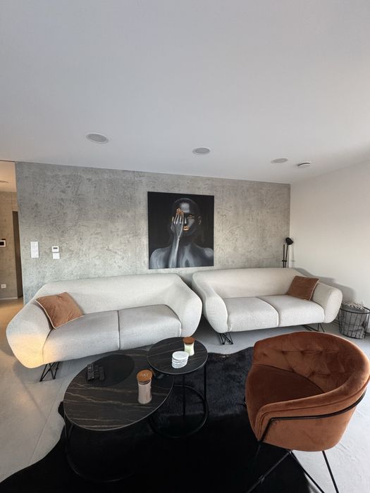 Sofy buklowe sztuk 2