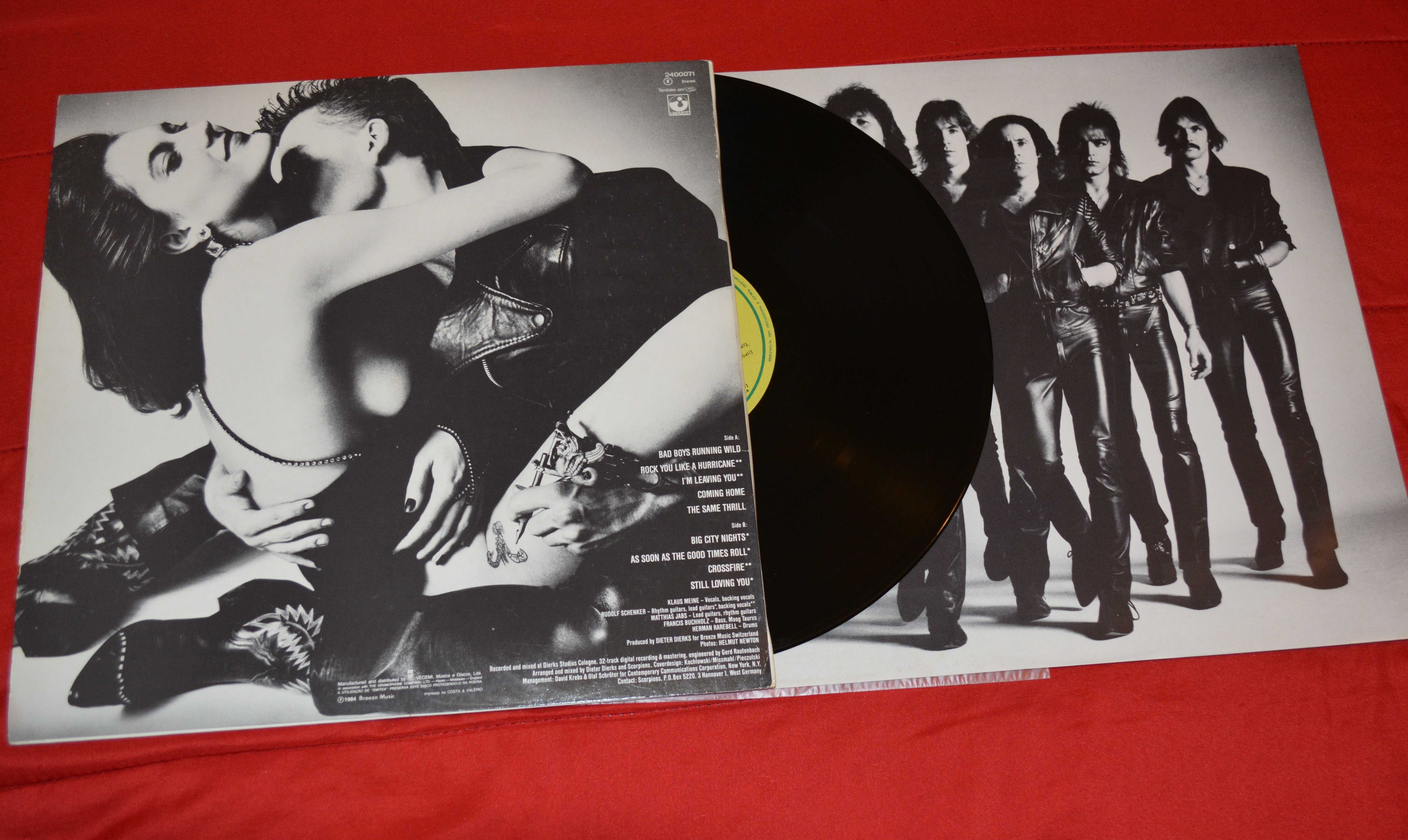 Scorpions-Love At First Sting Edição Original PT 1984 Vinil, LP, Album