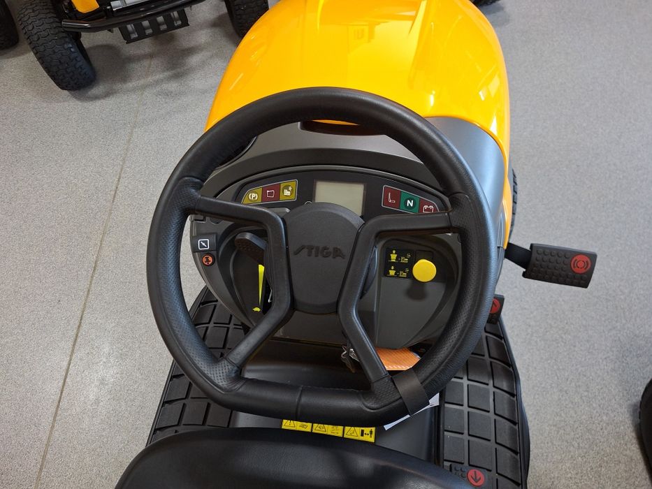 DUŻY NOWY Traktorek Kosiarka STIGA 18KM 792W 2 V-Twin KOSZ