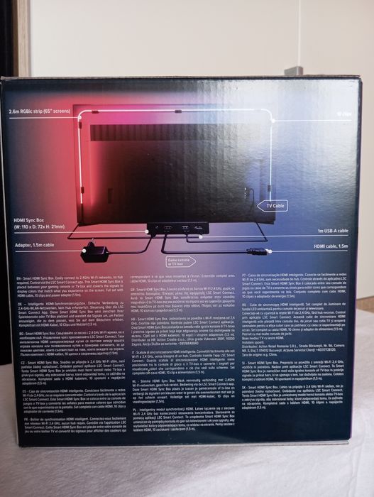 Listwa Led HDMI sync box