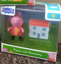 Nowa figurka Świnka Peppa z domkiem, domek. TM Toys