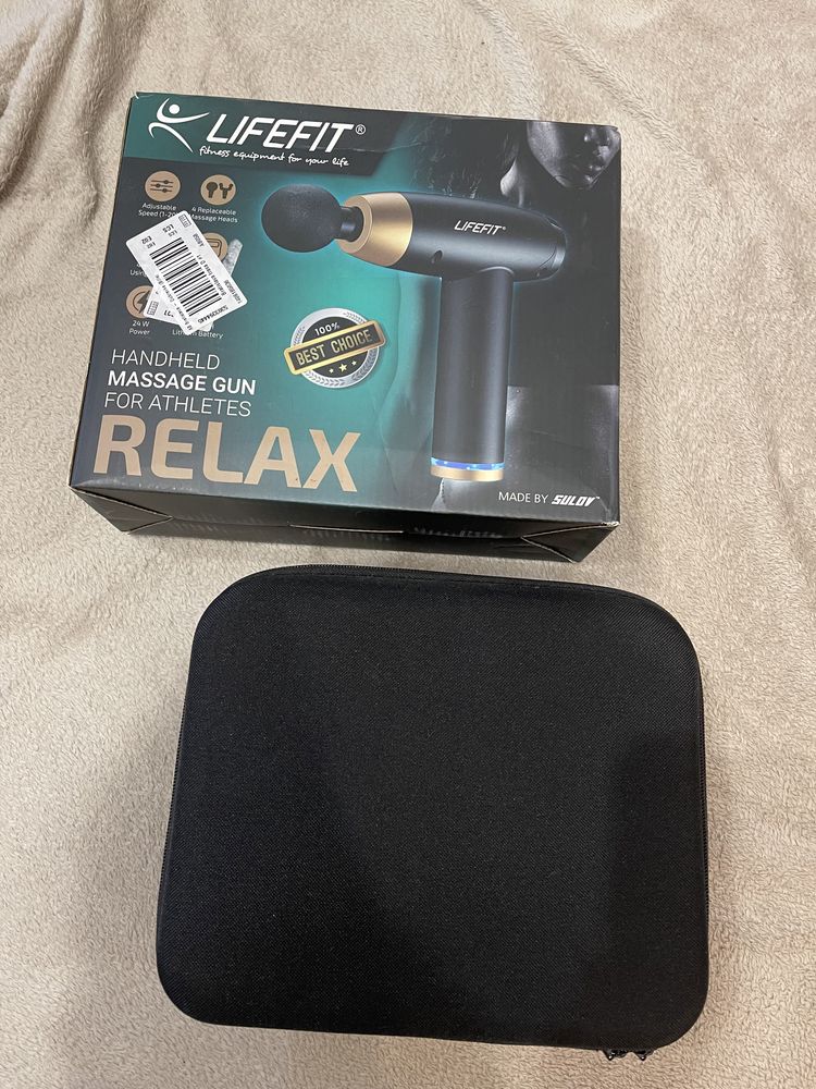 LIFEFIT RELAX masażer, pistolet do masażu