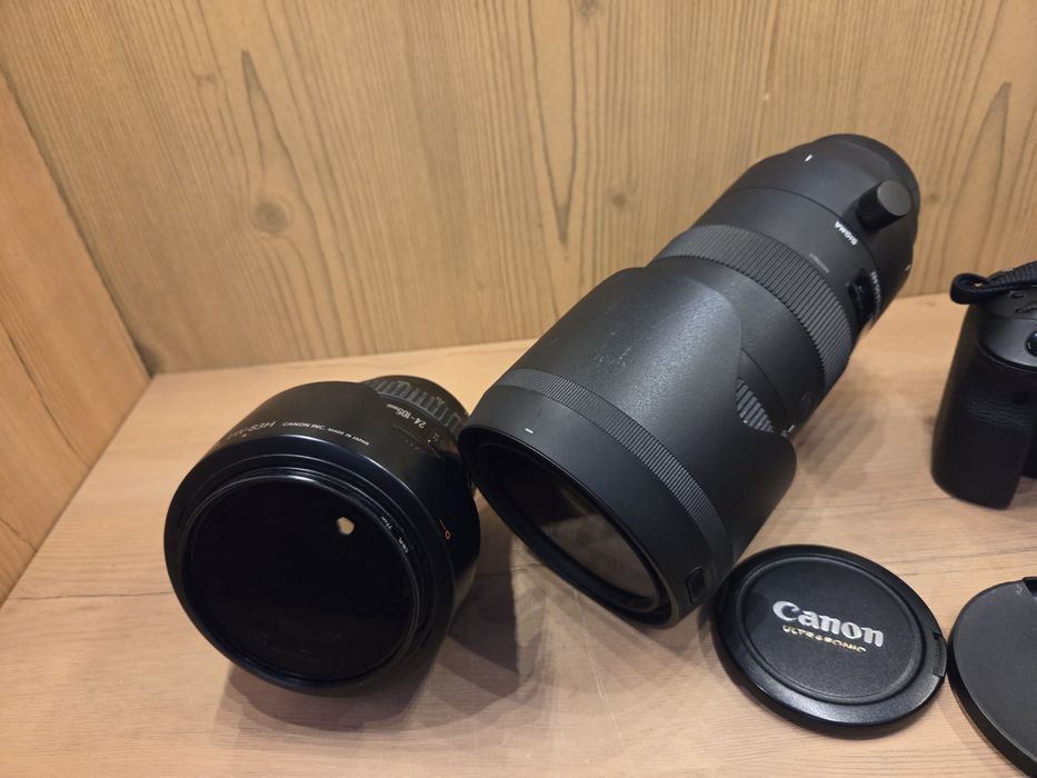 Canon EOS 6DMarkII MEGA Komple Sigma 70 200 Canon 24 105