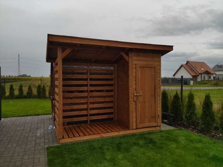 Dostępne od ręki! Drewutnia, składzik na drewno,domek drewniany,drewno