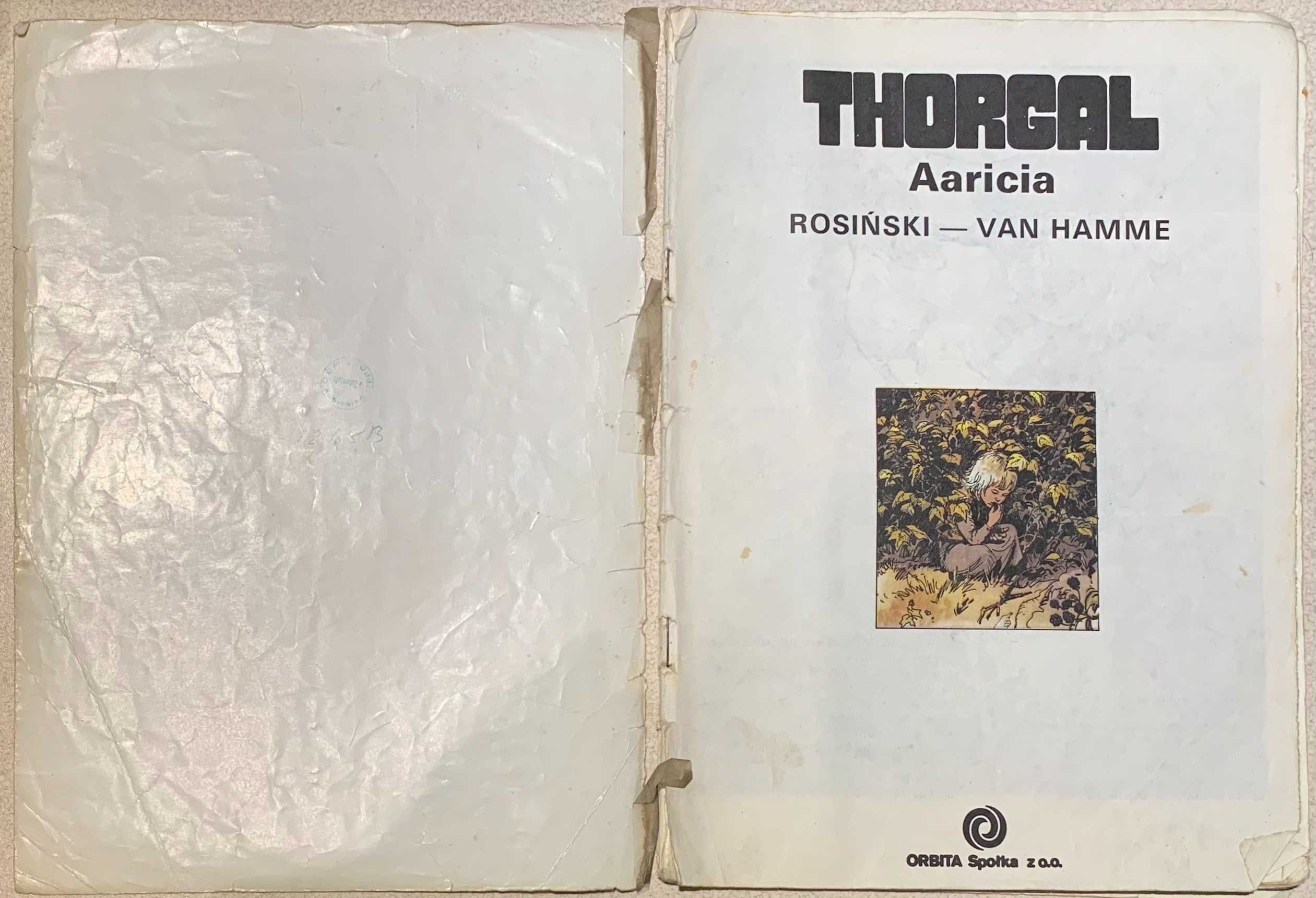 Thorgal. Aaricia. Tom 14 | Rosiński, Van Hamme | 1990 | Orbita