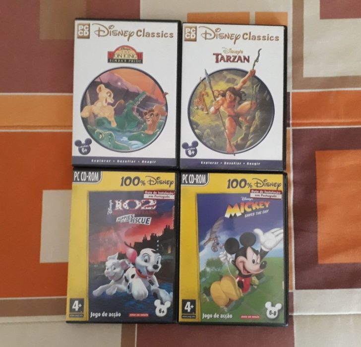 Jogos PC Disney originais