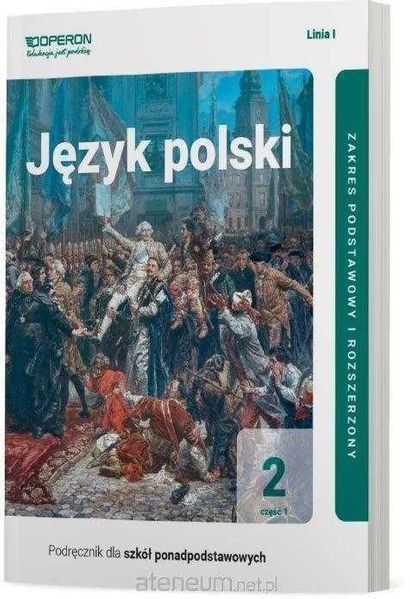 (NOWY) Język polski 2 Operon Podręcznik Podstawowy i Rozszerzony
