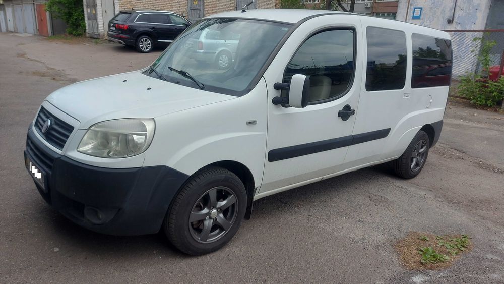 Фіат Добло, Fiat Doblo, 1.9JTD, 2008р. 7+1 місць