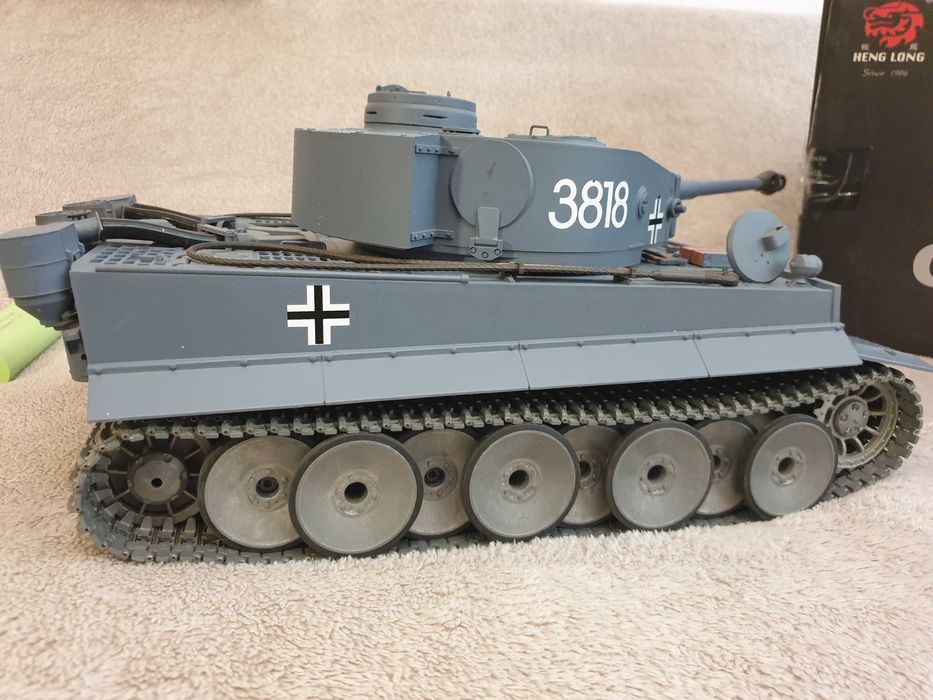 Model zdalnie sterowany RC- czołg Tiger I Heng Long 1:16 wersja PRO