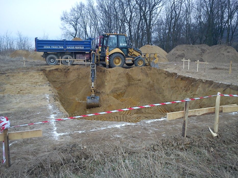 Transpotowe transport koparka piasek ziemia żwir gruzu tłuczeń nysa