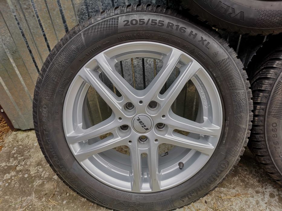 Koła zimowe 205/55/16 VW,SEAT,Skoda
