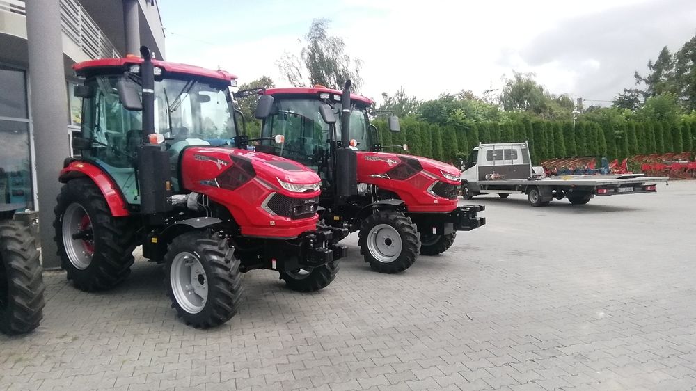 Ciągnik rolniczy HANWO HWB504C , 50 kM, 4x4, rewers, klima, pneumatyka